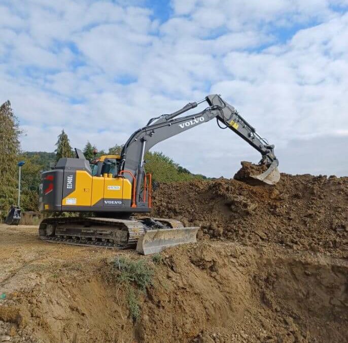 Location de matériel de terrassement à Nancy : une solution durable