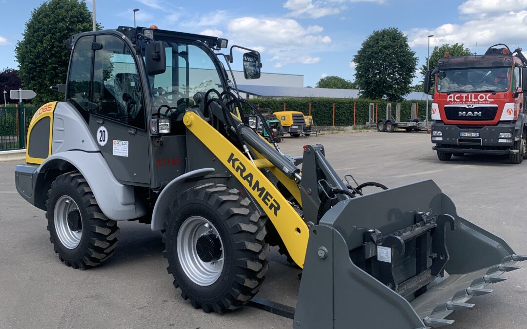 Location de chargeuse à Void-Vacon pour manutention sur espaces verts